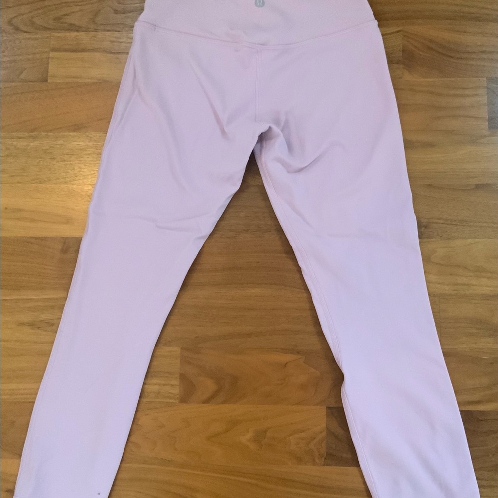 Lululemon Crop Align Pink Leggings Size 2